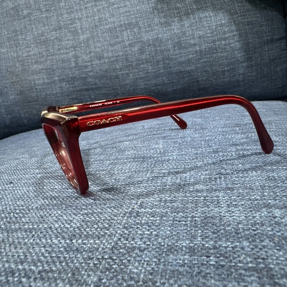 Coach Hadley HC 6096 5029 Burgundy Womens Eyeglasses (frames Only)53-16 135